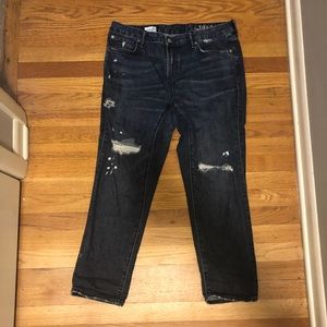 Awesome ripped gap jeans